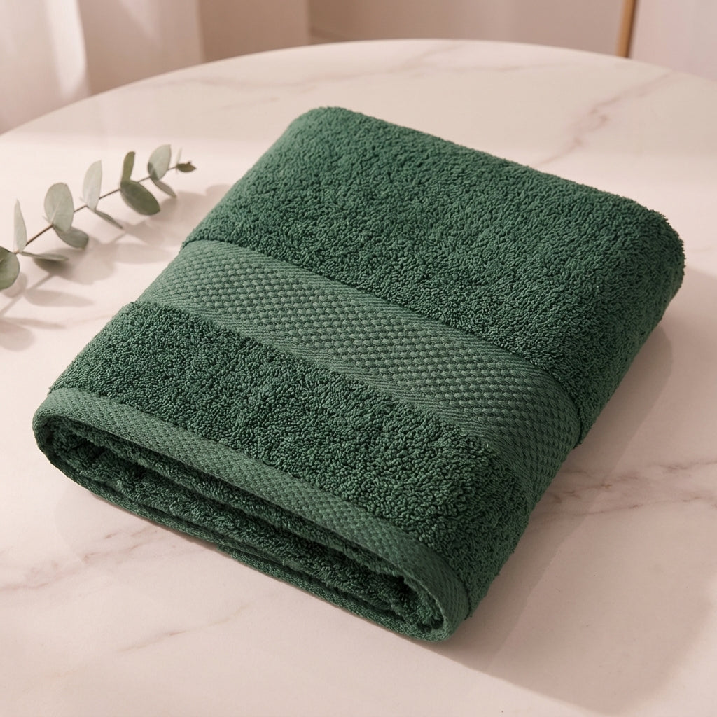 Toalla de Bambú para Cabello y Baño