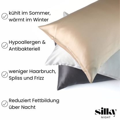 Längerfrisch Seidenbezug