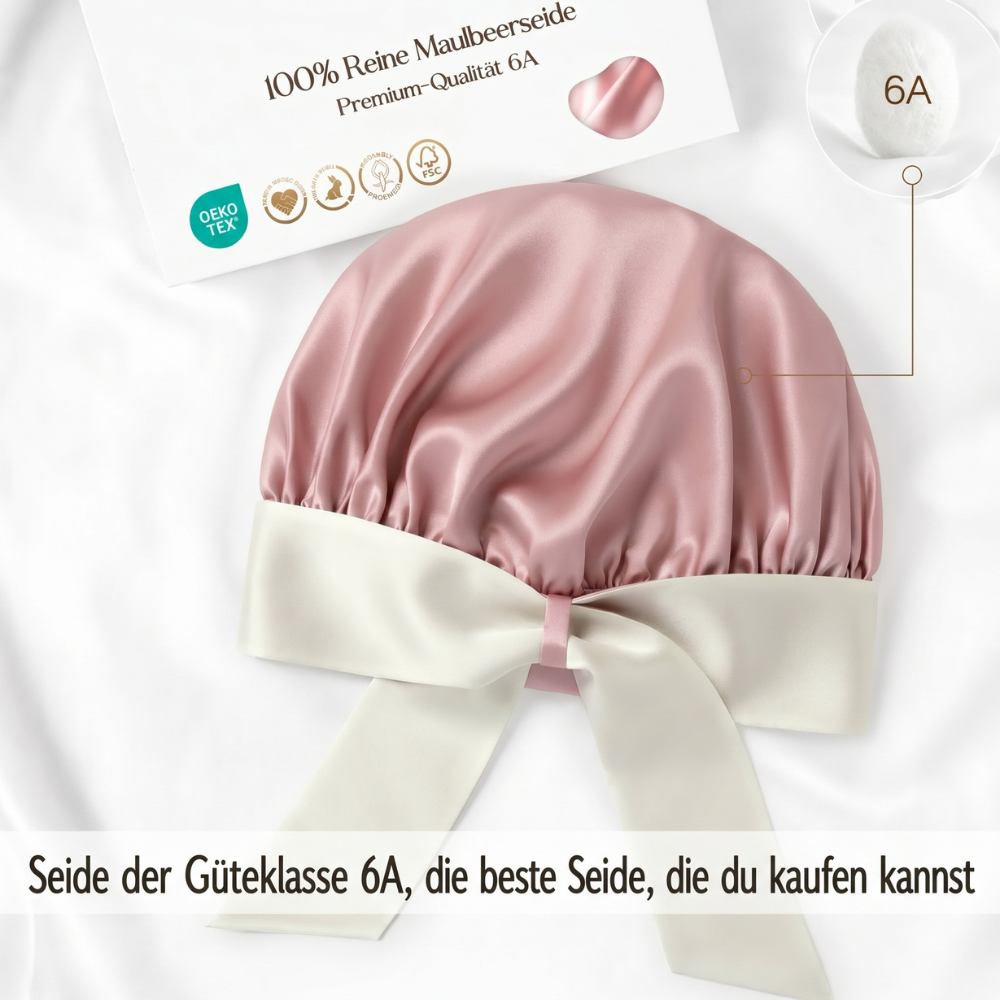 Deluxe Seiden Schlafhaube