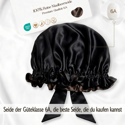 Seiden Schlafhaube schmaler Bund
