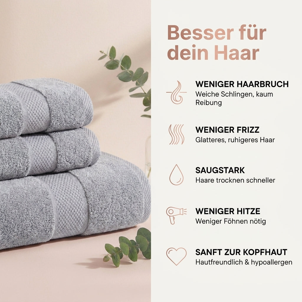 Bambus Haar- & Badetuch
