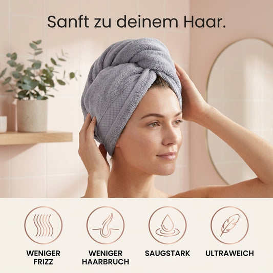 Bambus Haar- & Badetuch